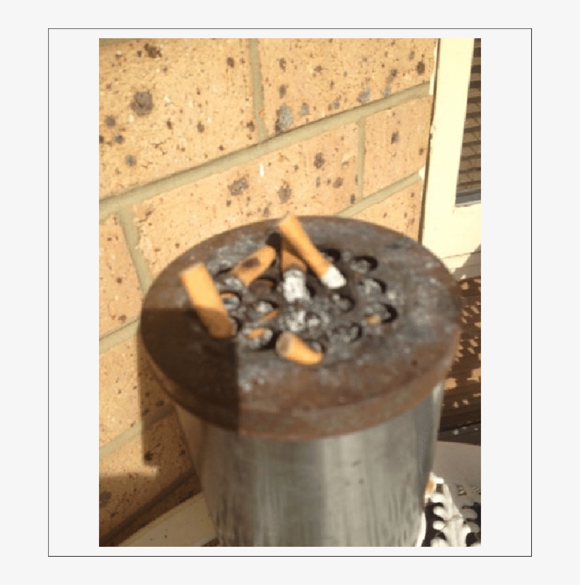 An Ashtray Sarah Described As "yuck - Cylinder, transparent png #8587364