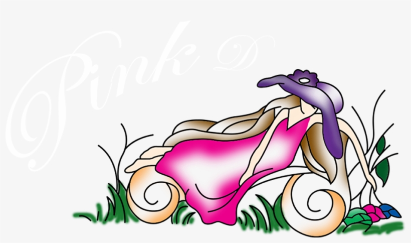 Pink D Flower Shop - Cartoon, transparent png #8587406