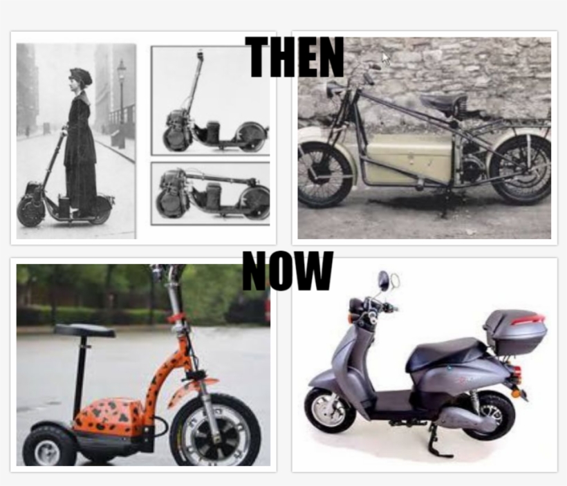 Collage Scooter - Scooter, transparent png #8587435