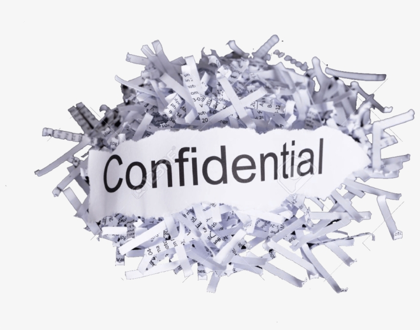 Confidential Shred - Calligraphy - Free Transparent PNG Download - PNGkey