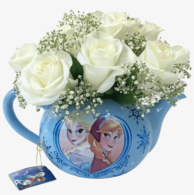 Flowers & Tea With Frozen Princesses - Garden Roses, transparent png #8587904