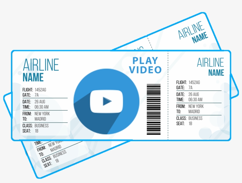 Eticket - Como Regalar Billetes De Avion De Forma Original, transparent png #8588824