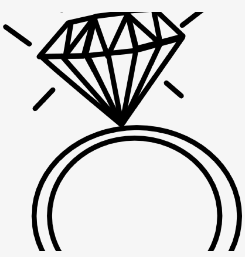 Diamond Ring Clipart Food Clipart House Clipart Online - Wedding Ring Png Clipart, transparent png #8589058