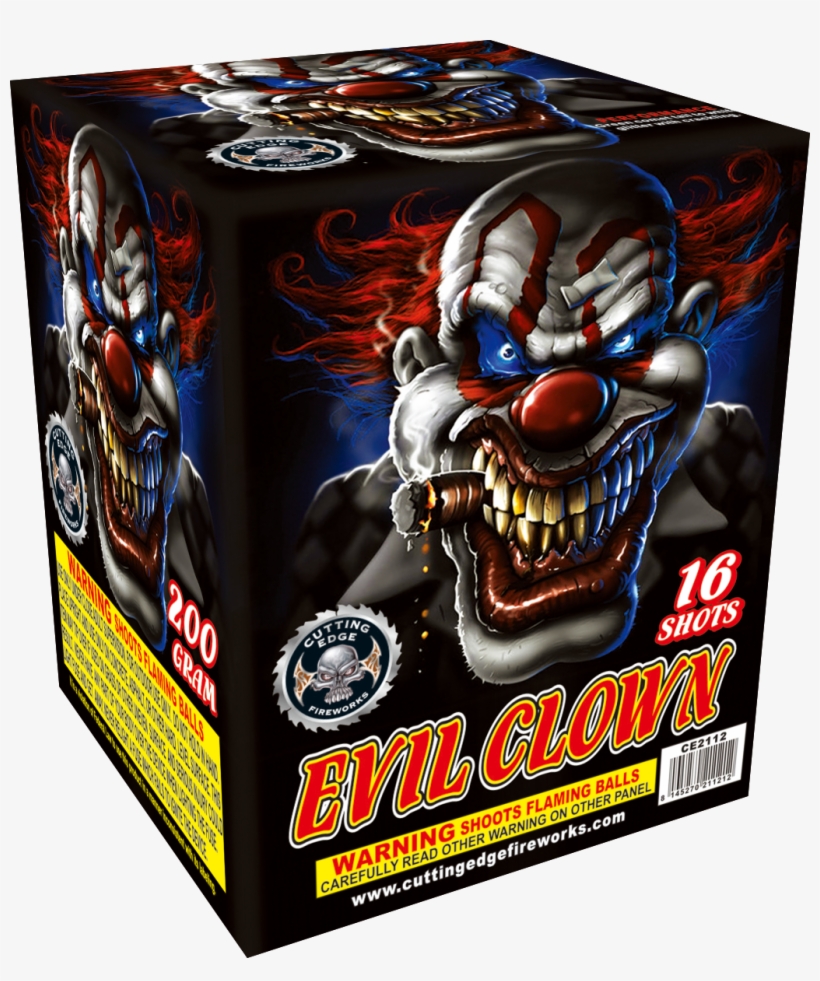 Evil Clown - Evil Clown Firework, transparent png #8589389