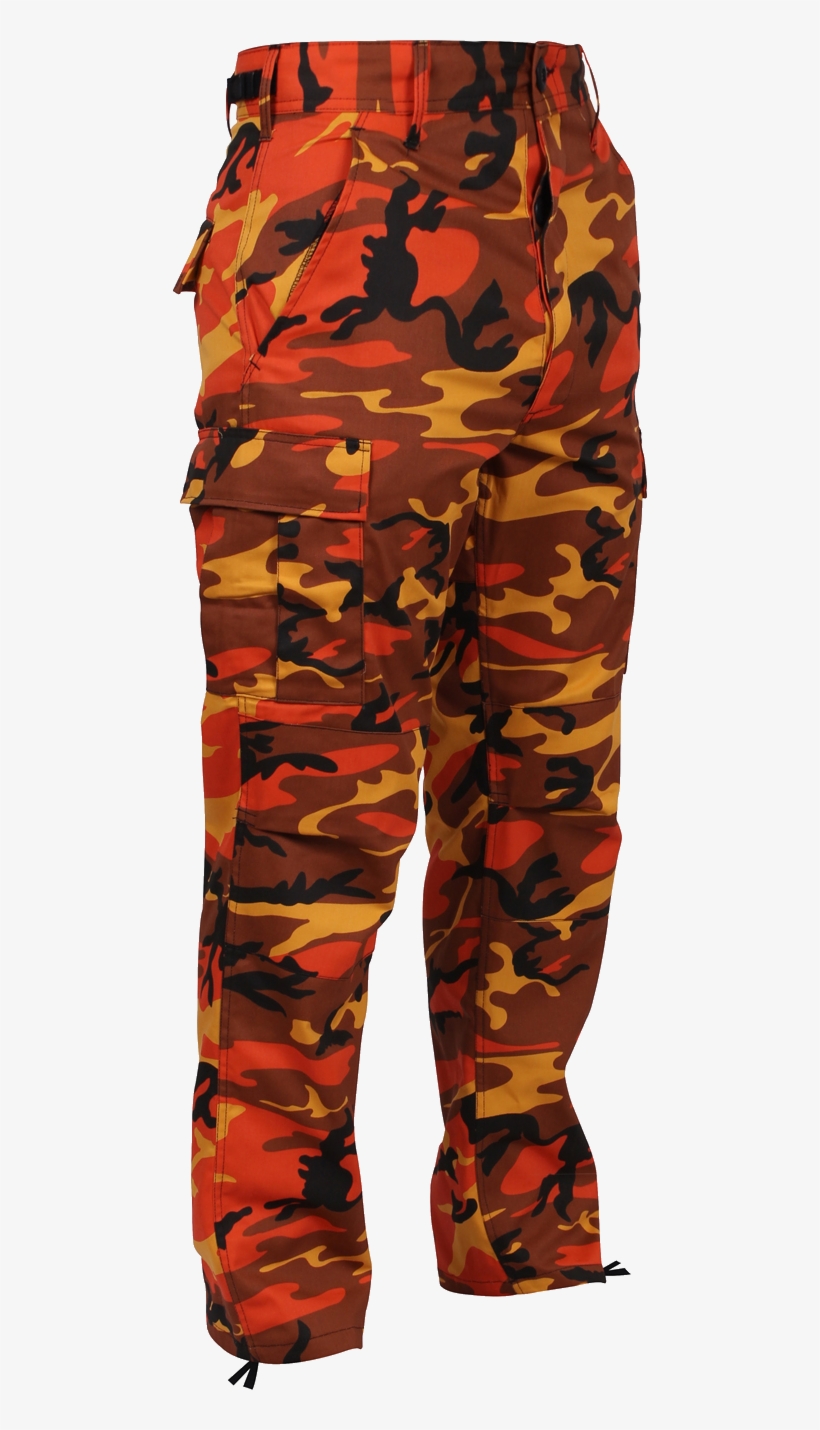 This Military Camouflage Bdu Pants Is Made With Comfortable, - Rothco Color Camo Pants, transparent png #8589475