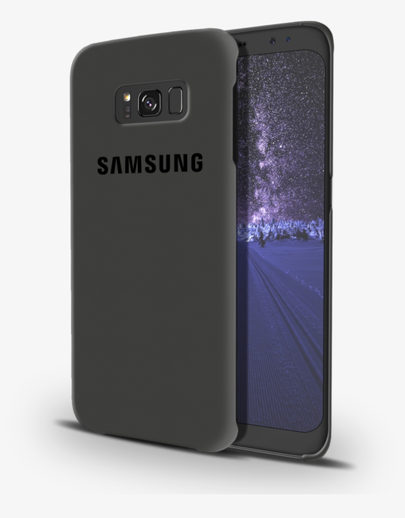 Grey Cover Case For Samsung Galaxy S8 Plus - Samsung Galaxy, transparent png #8589506