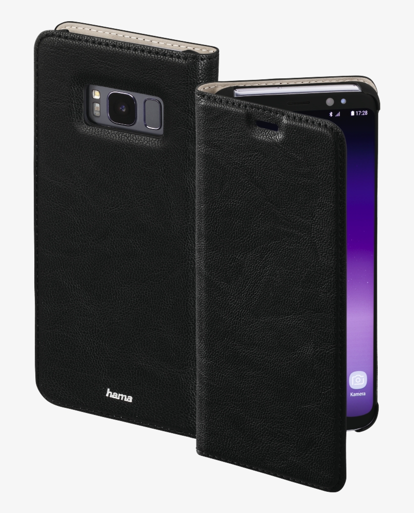 "guard Case" Booklet For Samsung Galaxy S8, Black - Hama Hülle S8, transparent png #8589538