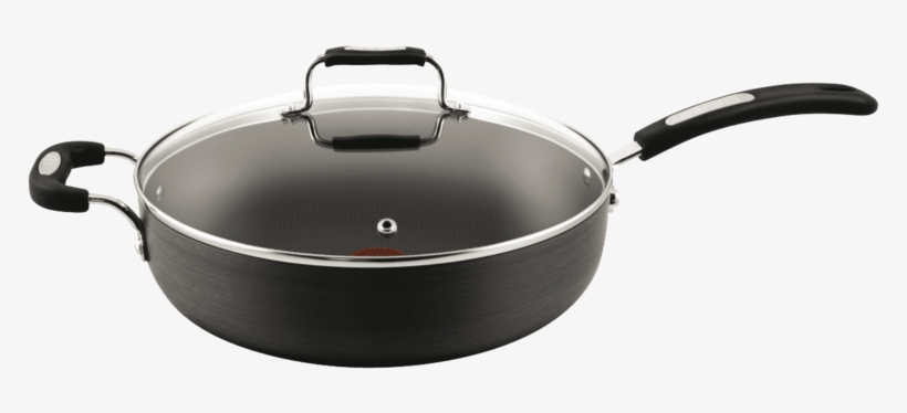 Cooking Pan Clipart Cast Iron Pot - Anodised Titanium Tefal, transparent png #8590214