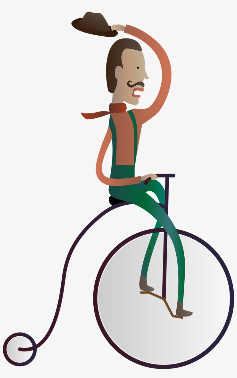 Walking & Wheels Is On For Stage Three Thursday 14th - Fietser Cartoon Png, transparent png #8590340