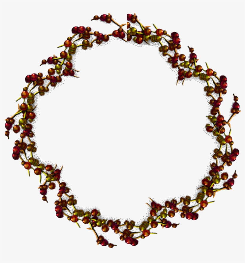 Round Berry Frame - Circle, transparent png #8590472
