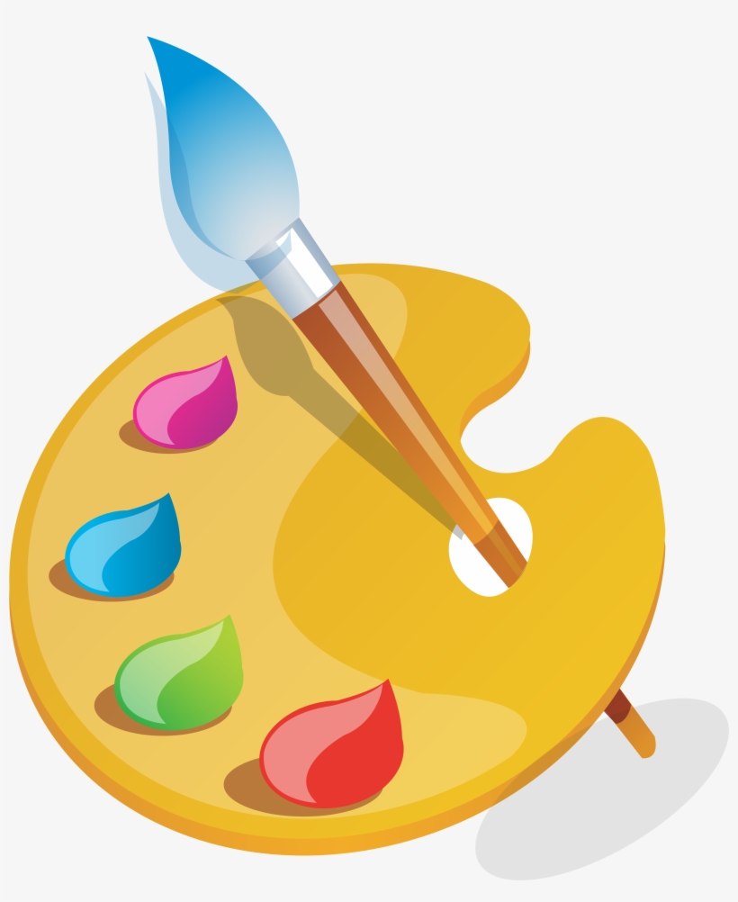 Palette Painting Holi Paintbrush Free Clipart Hq Clipart Palette