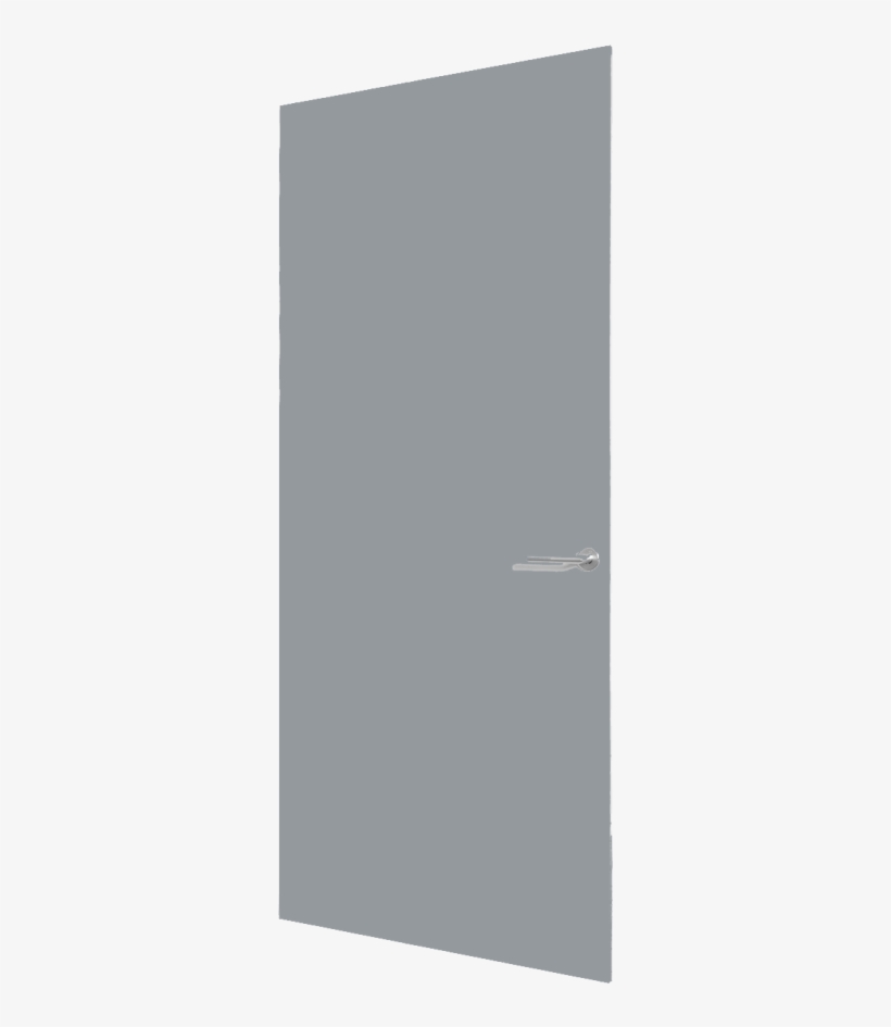 Painted Door In The Color Ral-7045 - Home Door, transparent png #8590712
