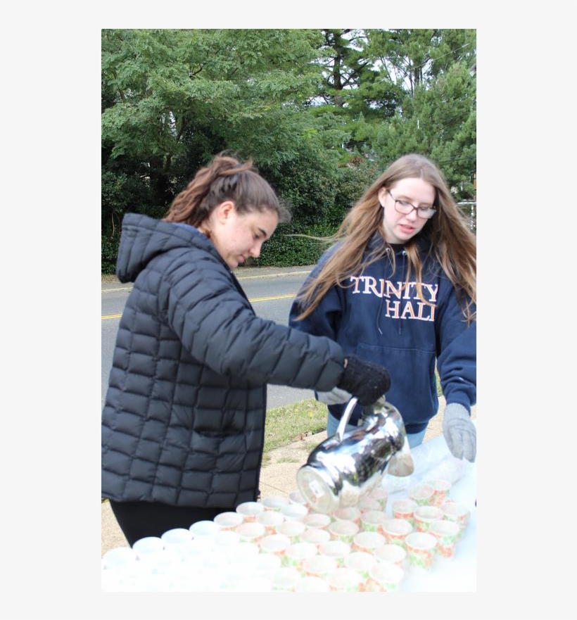 Trinity Hall Students Walked, Donated To, And Assisted - Girl, transparent png #8590761