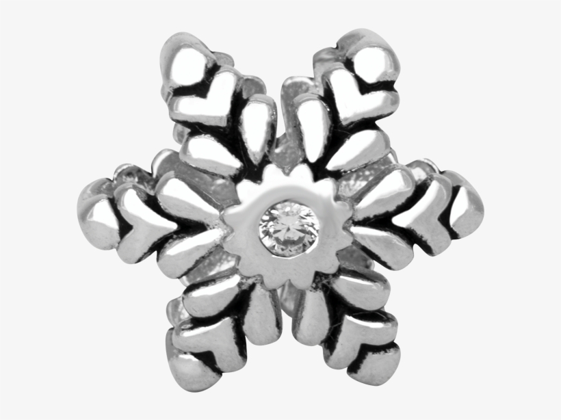 Iniciochristmas Copo De Nieve Con Diamante - Engagement Ring, transparent png #8591102