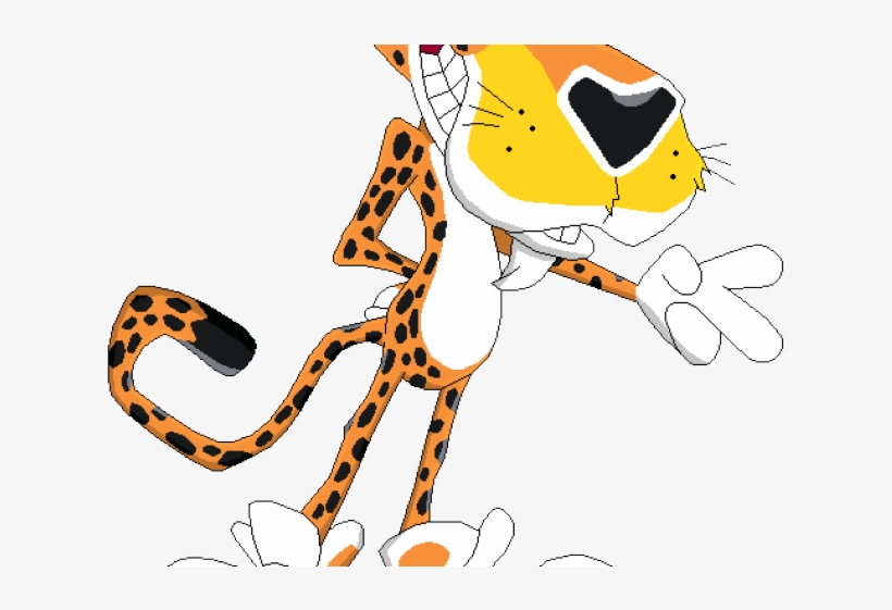 Cheetos Clipart Chester Cheetah - Cheesy Cheetah, transparent png #8591736