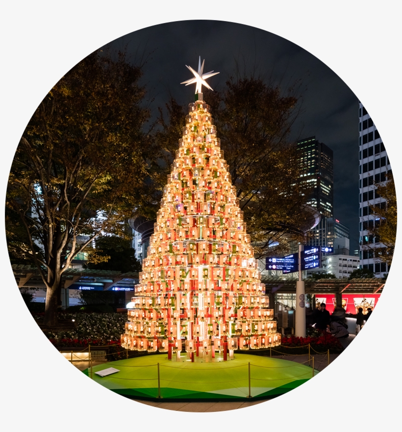 2 Roku-roku Plaza Illumination - 六本木 ヒルズ クリスマス ツリー 2017, transparent png #8591932