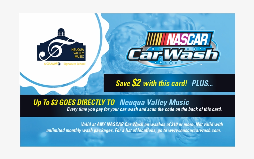 The Nascar Car Wash Logo And Word Mark Are Used Under - Nascar Hall Of Fame, transparent png #8591933