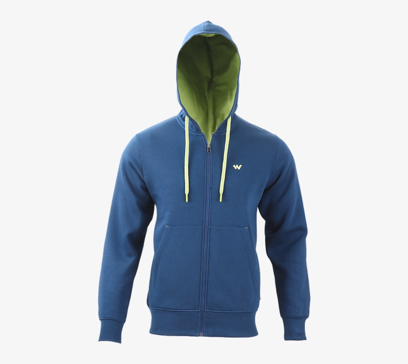 Wildcraft Men Men Zippered Hoodie - Hoodie, transparent png #8592211