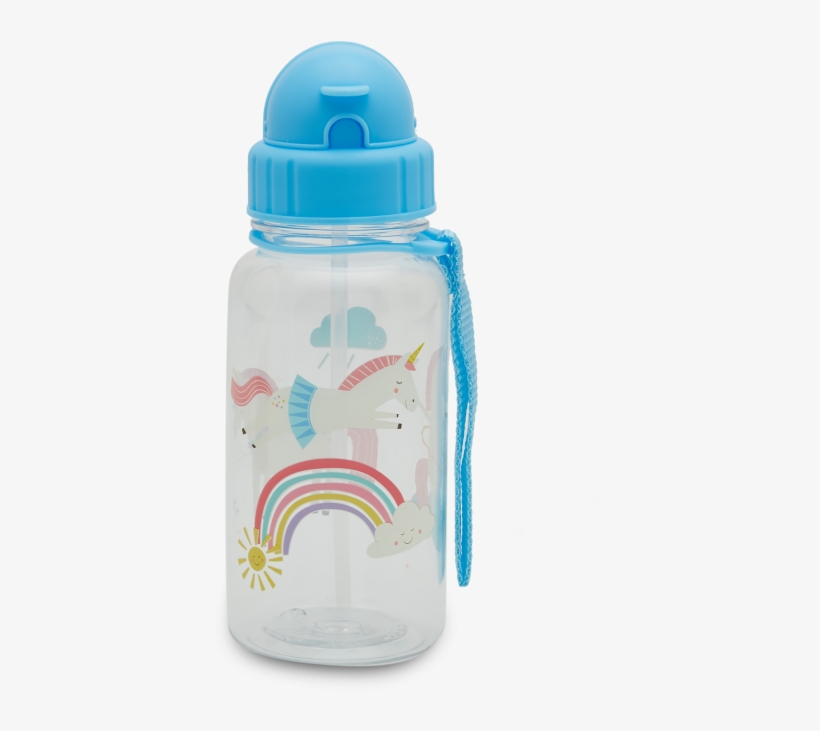 Magical Unicorn Water Bottle 500ml - Baby Bottle, transparent png #8592480