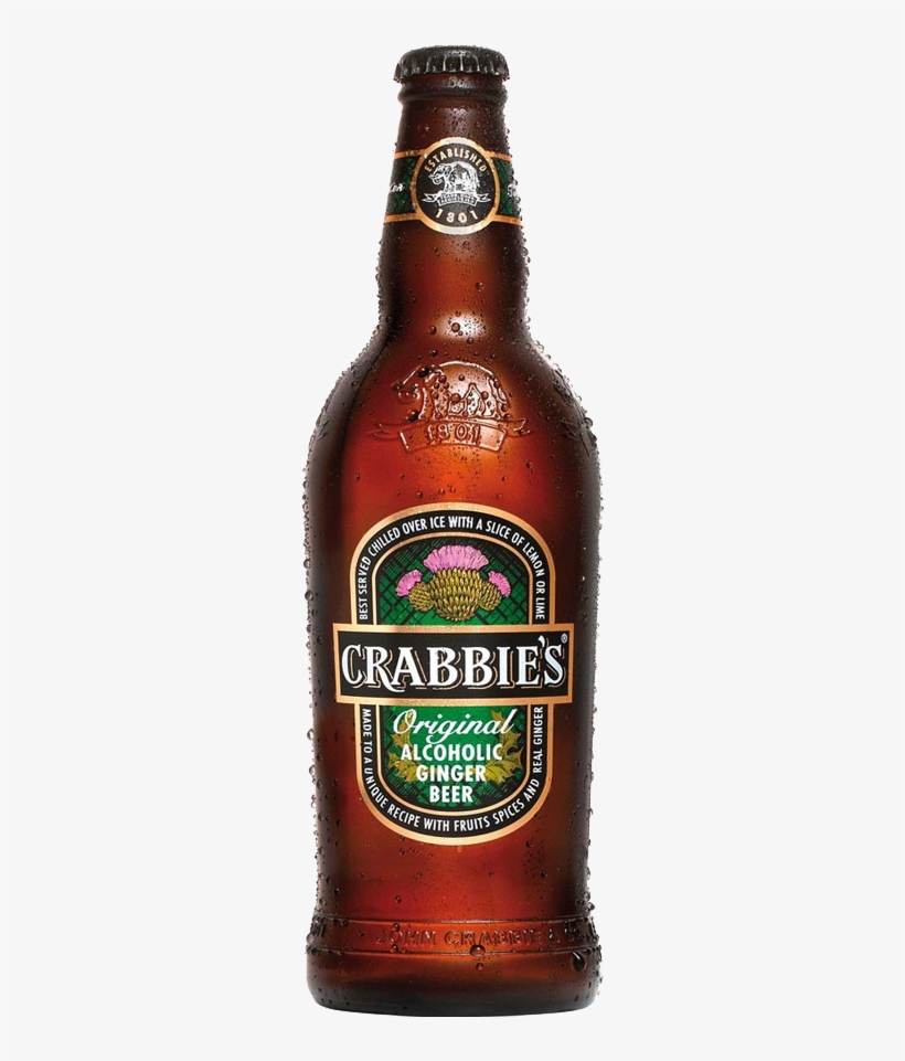 Crabbies Scottish Alcoholic Ginger Beer 500ml Bottle - Alcoholic Ginger Beer Nz, transparent png #8592608