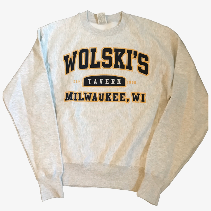 Wolskis Champion Crewneck Sweatshirt, transparent png #8592777