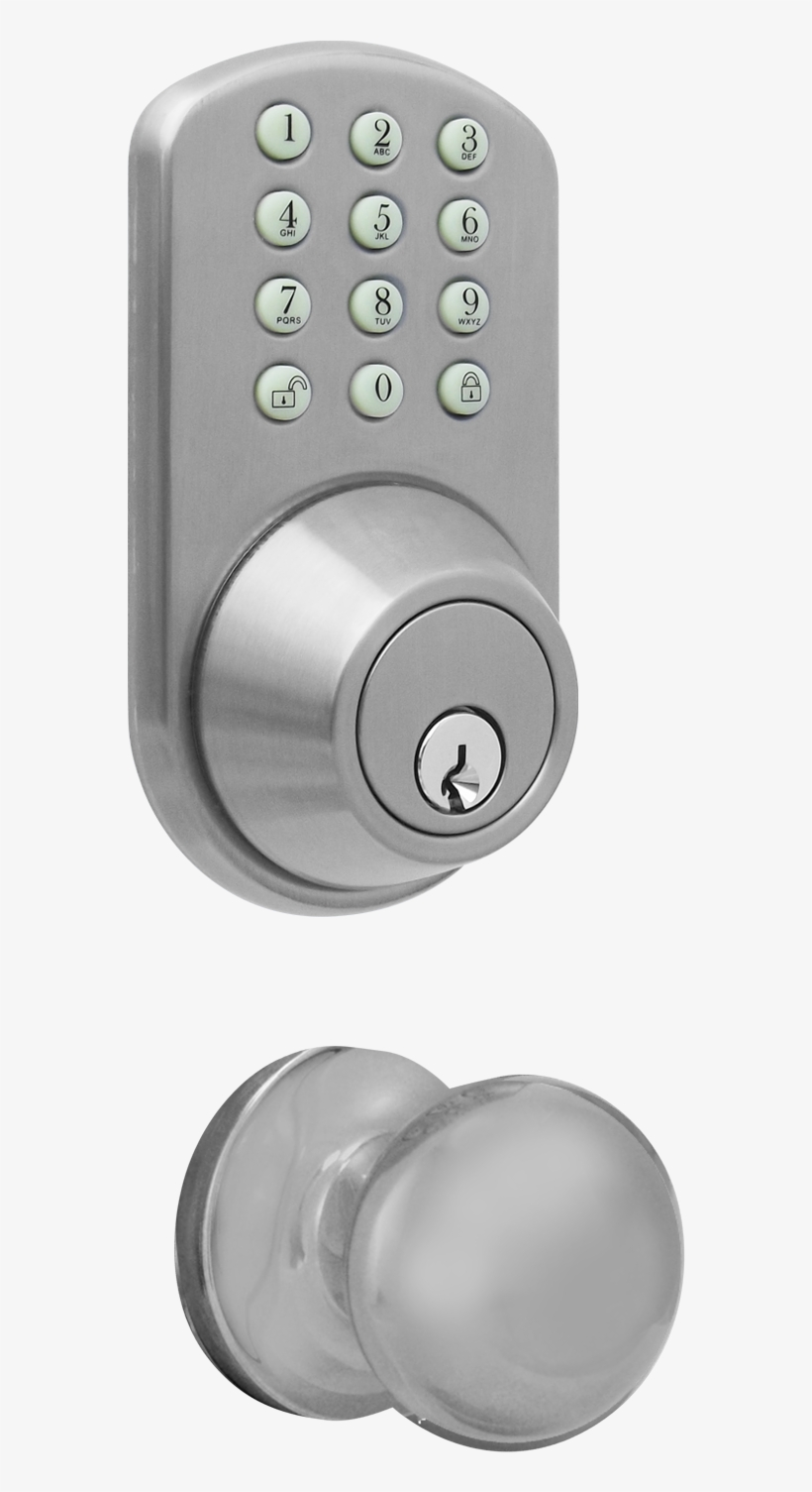 Keyless Entry Deadbolt And Door Knob Lock Combo Pack - Dead Bolt, transparent png #8593237