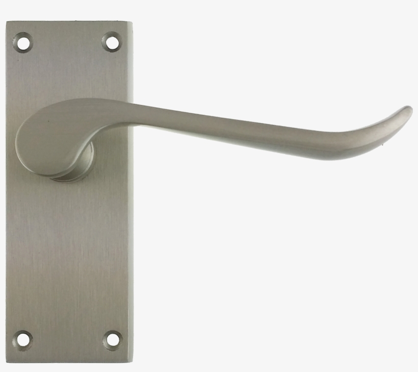 brushed steel door handles