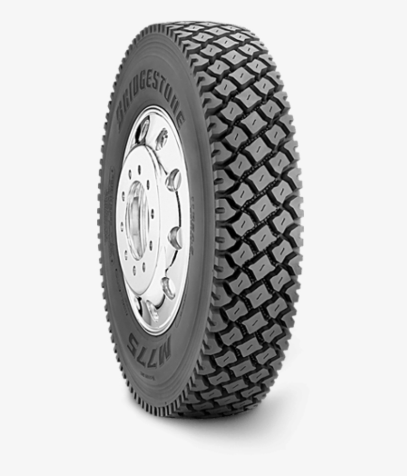 Bridgestone Commercial M775 Tire - Bridgestone 11r24 5 Drive Tires, transparent png #8594006