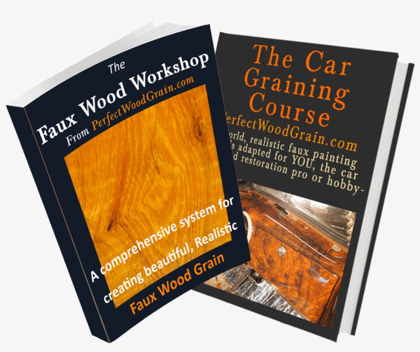 Image Of Ebooks Of Faux Graining Courses - Book Cover, transparent png #8594332