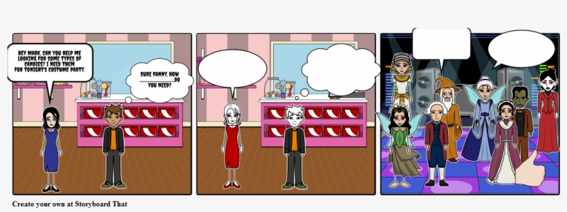 Halloween Party - Comics, transparent png #8595036