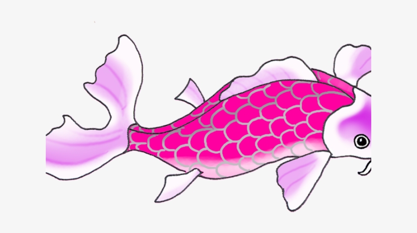 Koi Fish Clipart Simple - Koi, transparent png #8595105