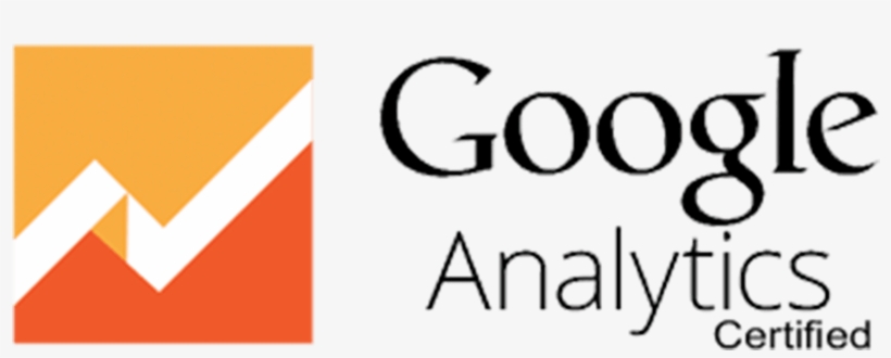 There - Google Analytics Certification Logo, transparent png #8595359