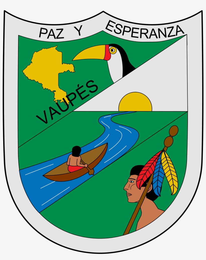 Escudo - Escudo De Vaupes, transparent png #8595467