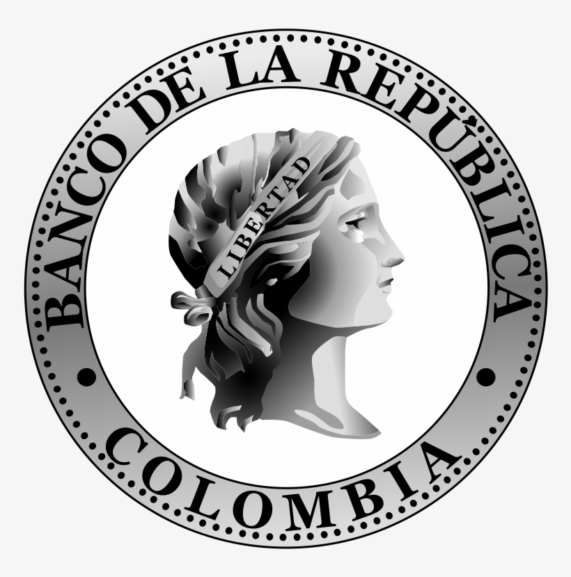 Banco De La Rep&250blica Colombia Logosvg - Imagenes Del Banco De La Republica, transparent png #8595488