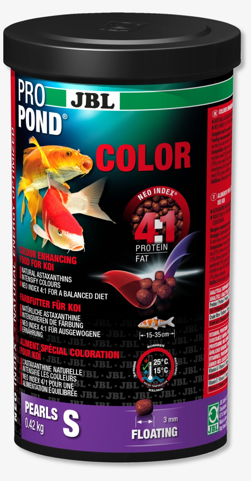 Jbl Gmbh & Co - Germany Label Food Aquarium, transparent png #8595524