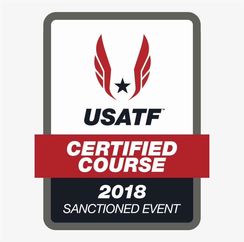 Usatf Sanctioned Certified - Usatf Certified Course 2017, transparent png #8595719