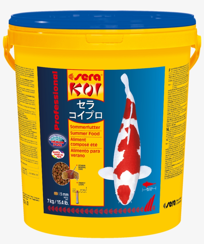 4001942070188 40395 Int Sera Koi Professional Sommer - Sera Pond Bio Granulat, transparent png #8595721