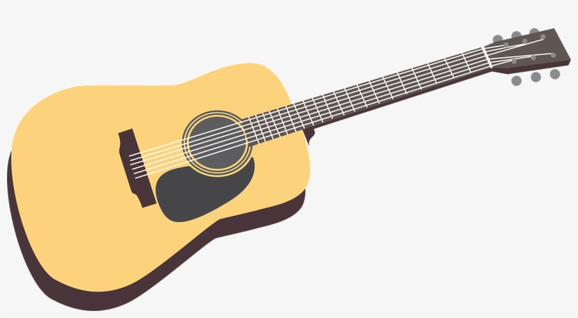 Vector Graphics,free Pictures, Free - Guitar, transparent png #8595878