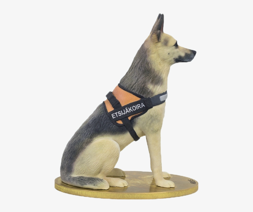 They Are 3d Printed In Full Colour Sandstone - 3d Printed German Shepherd, transparent png #8596734