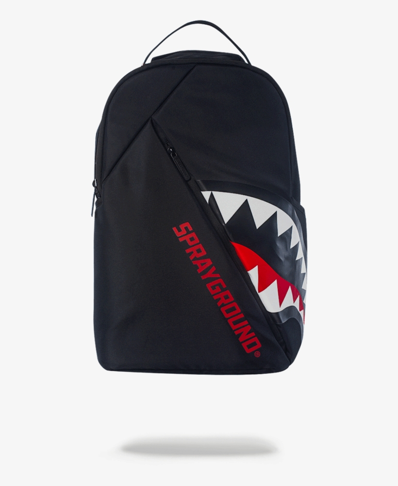 Sprayground Angled Ghost Shark - Free Transparent PNG Download - PNGkey