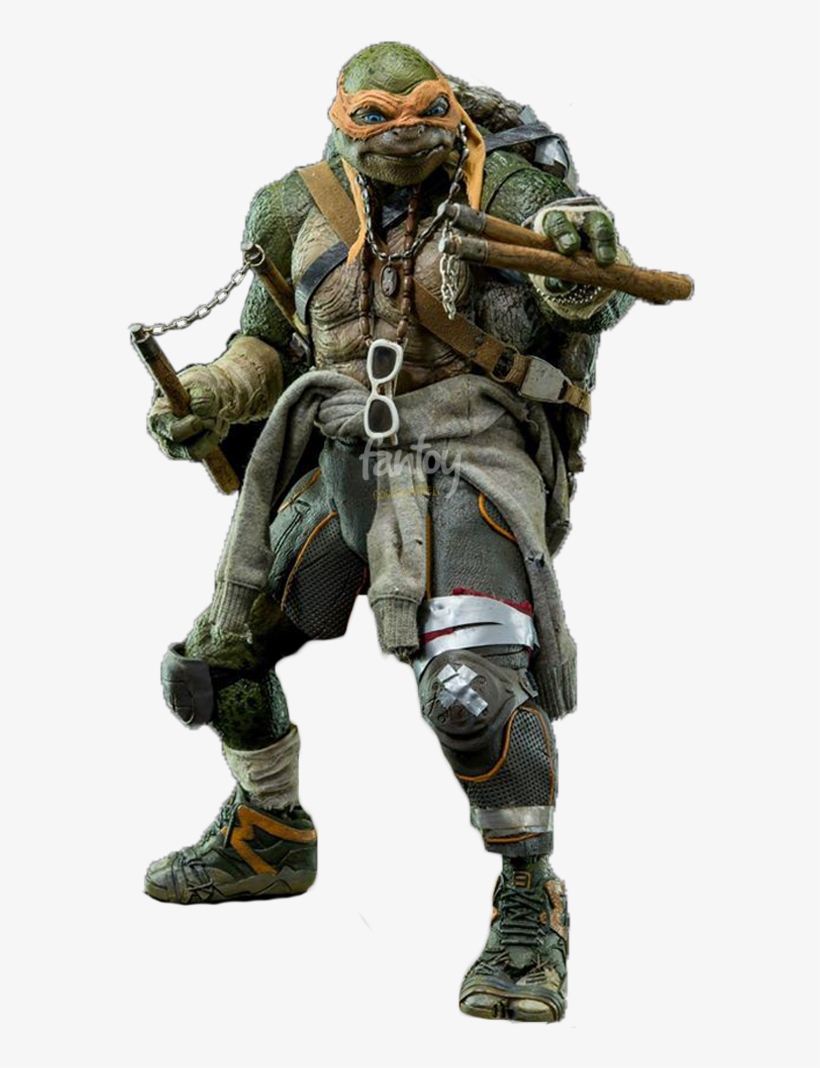 Teenage Mutant Ninja Turtles - Tartaruga Ninja Michelangelo Filme, transparent png #8596780