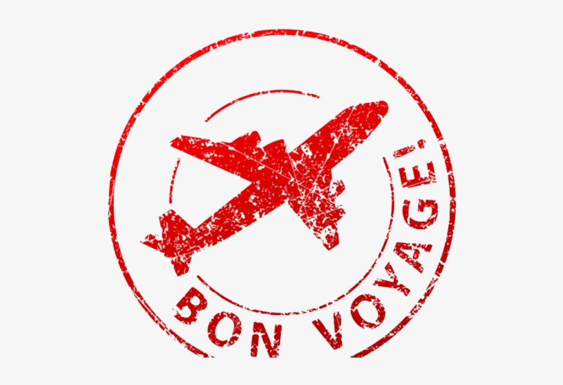 Pass Stamp Png Transparent Images - Clip Art Airplane Stamp, transparent png #8596963