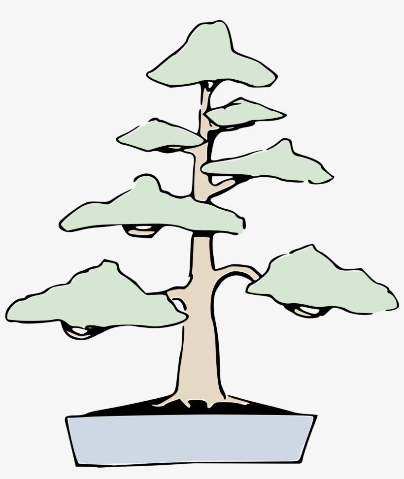 Illustrations[edit] - Formal Upright Bonsai, transparent png #8597008