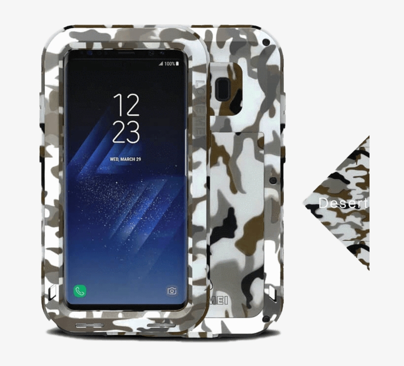 Love Mei Camo Series Samsung S8 - Samsung Galaxy S8 Shockproof Case, transparent png #8597011