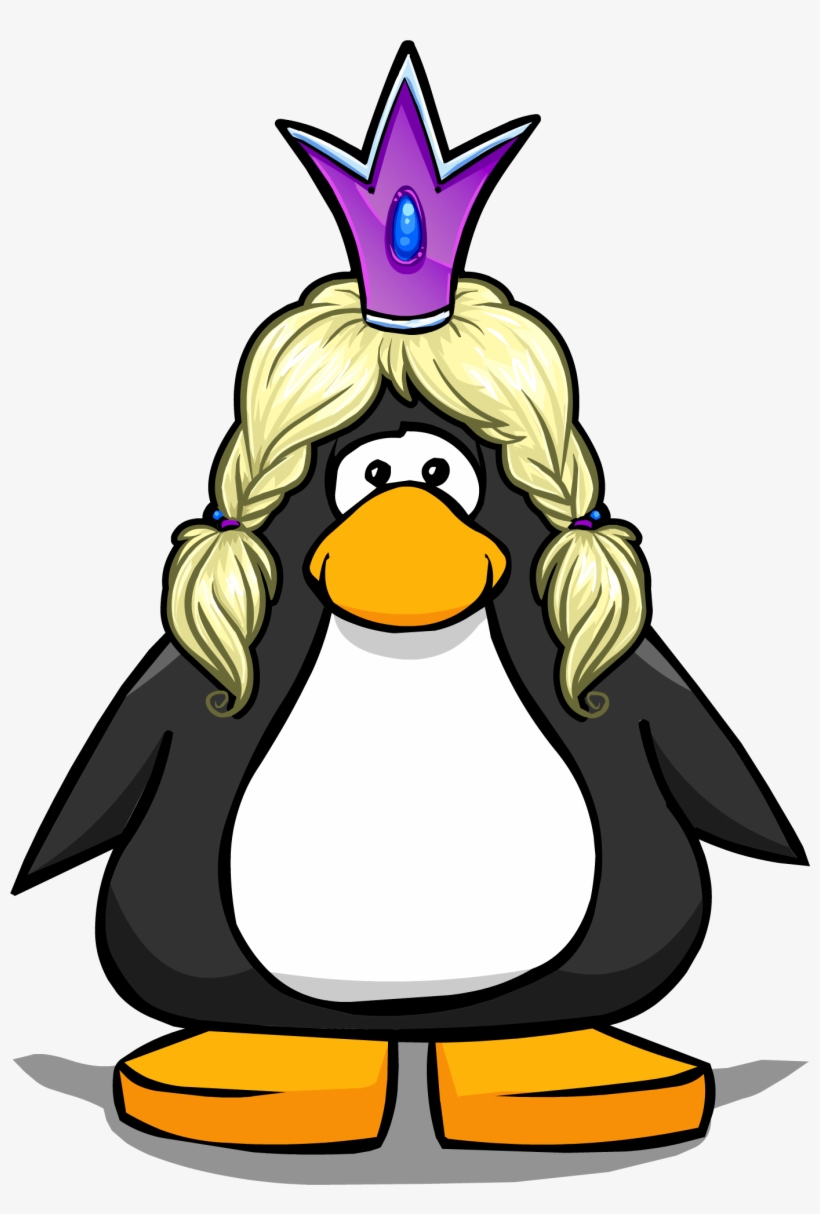 Santa Hat Clipart Club Penguin - Penguin With A Top Hat, transparent png #8597404