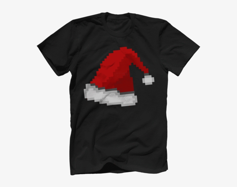 Pixel Santa Hat - Nobody Cares Unicorn, transparent png #8597563