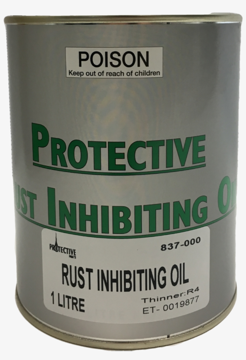 837-000 Rust Inhibiting Oil - Cylinder, transparent png #8597718