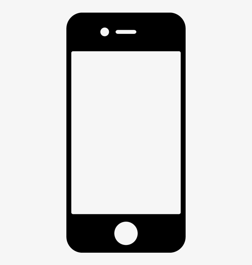 Picture Freeuse Library Silhouette Mobile At Getdrawings - Cell Phone Icon Transparent Background, transparent png #8598072