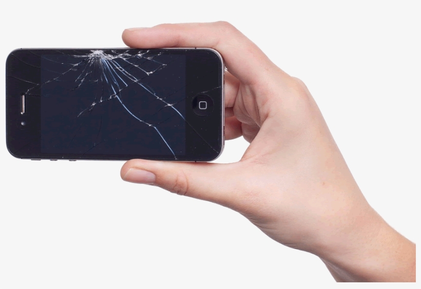 Apple Iphone Repairs Fix Your Broken Tablet Or Smartphone - Téléphone Cassé, transparent png #8598110