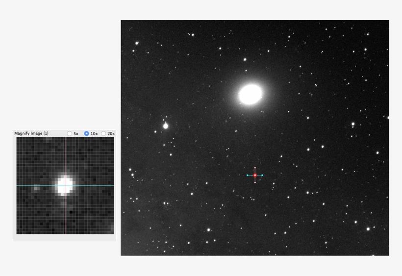 To Reasonably Estimate The Centre Of The Image Of A - Star, transparent png #8598266